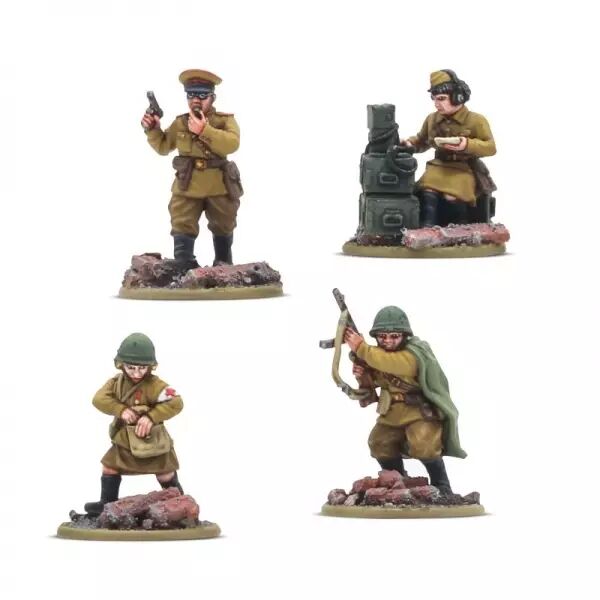 Soviet Infantry HQ (2025) - �tat-major d'infanterie sovi�tique - Bolt Action - Warlord Games