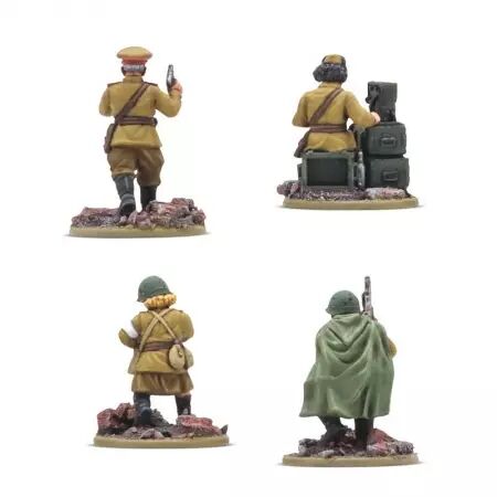 Soviet Infantry HQ (2025) - État-major d'infanterie soviétique - Bolt Action - Warlord Games