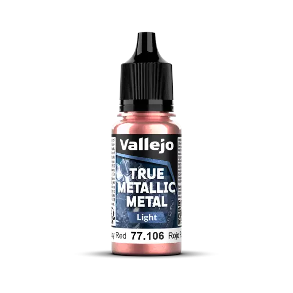 Ruby Red - Light - True Metallic Metal - Vallejo