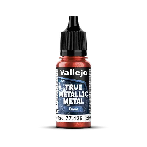 Ruby Red - Base - True Metallic Metal - Vallejo