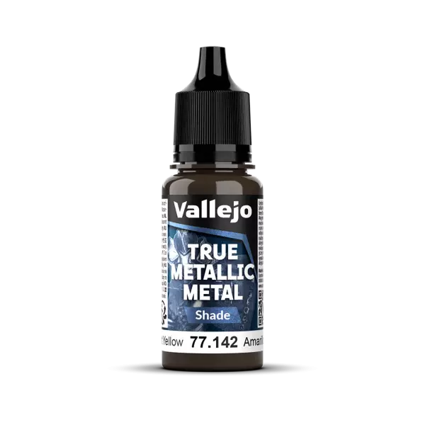 Radiant Yellow  - Shade - True Metallic Metal - Vallejo