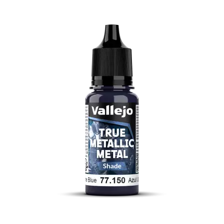 Ultramarine Blue  - Shade - True Metallic Metal - Vallejo