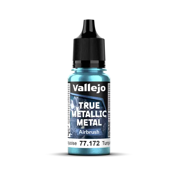 Hydra Turquoise  - Airbrush - True Metallic Metal - Vallejo