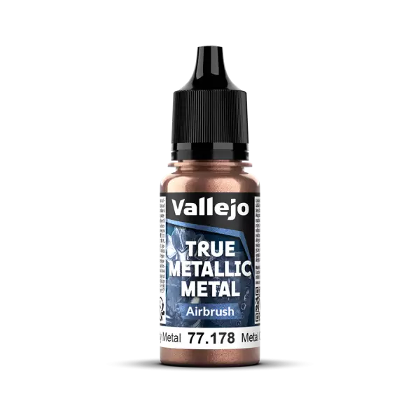 Rusty Metal  - Airbrush - True Metallic Metal - Vallejo