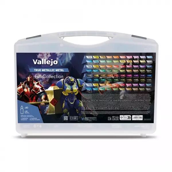 TMM Case : Full Collection - True Metallic Metal - Vallejo