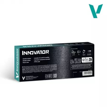 Innovator By Vallejo, Gravity System, Two in One - Aerographe