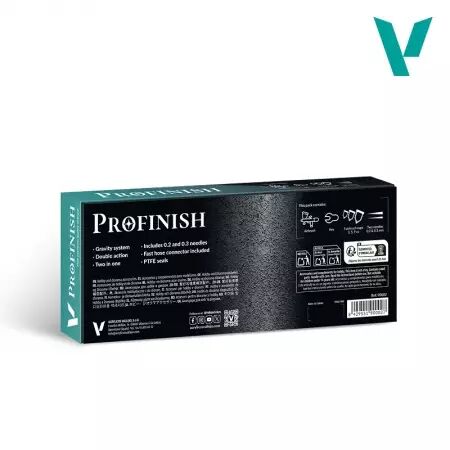 Profinish By Vallejo, Gravity System, Two in One - Aerographe