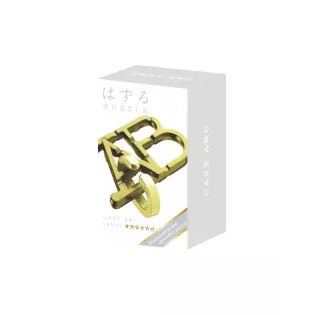 Casse-t�te Mini Huzzle ABC (difficult� 1) gold