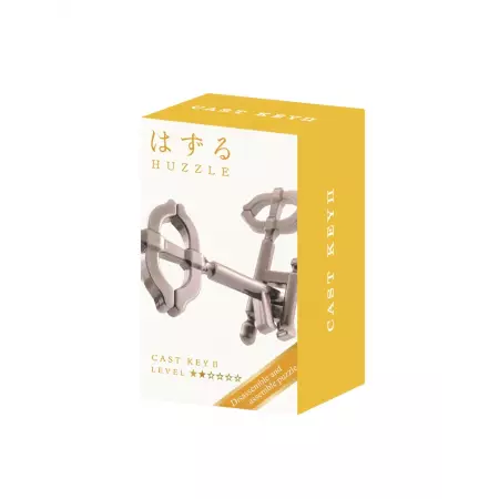 Casse-tête Mini Huzzle Key II silver