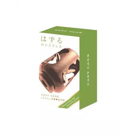 Casse-tête Mini Huzzle Cage (difficulté 3 ) antique copper