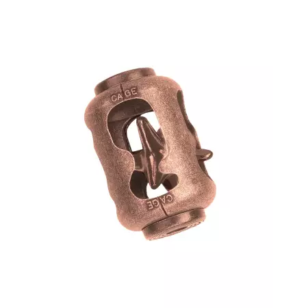 Casse-tête Mini Huzzle Cage (difficulté 3 ) antique copper