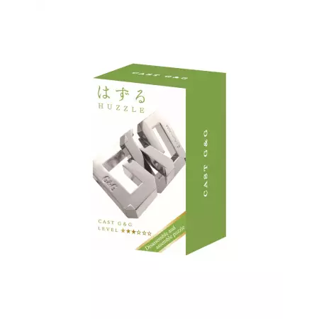 Casse-tête Mini Huzzle G&G (difficulté 3) silver