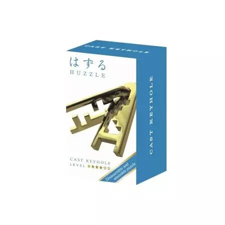 Casse-tête Mini Huzzle Keyhole (difficulté 4 ) gold