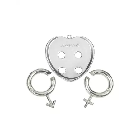 Casse-tête Mini Huzzle Amour (difficulté 5) silver