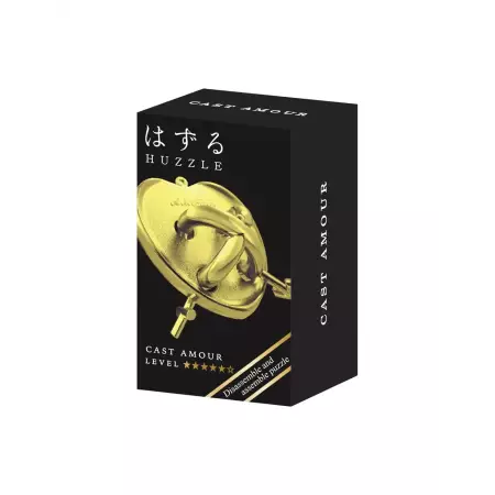 Casse-tête Mini Huzzle Amour (difficulté 5) gold