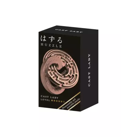 Casse-t�te  Mini Huzzle Laby (difficult� 5) antique copper