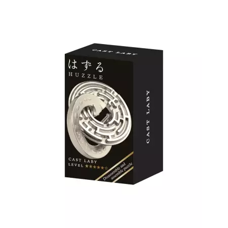 Casse-tête Mini Huzzle Laby (difficulté 5) silver
