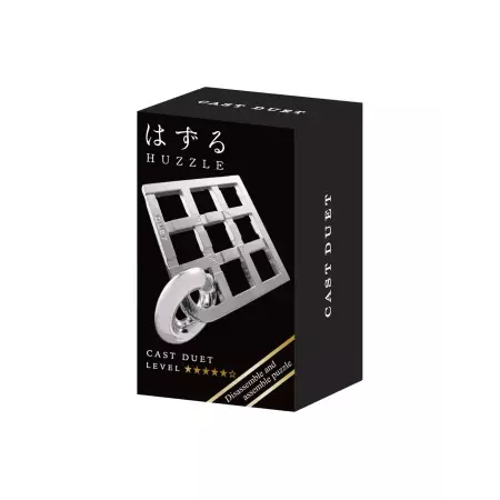 Casse-tête Mini Huzzle Duet  (difficulté 5) silver