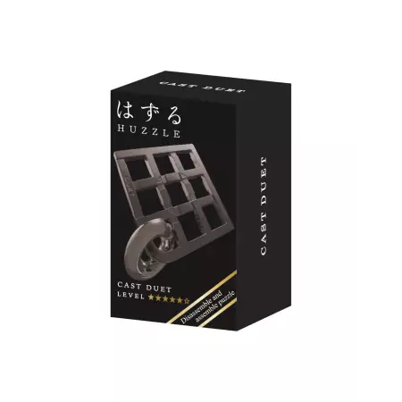 Casse-tête Mini Huzzle Duet (difficulté 5) black