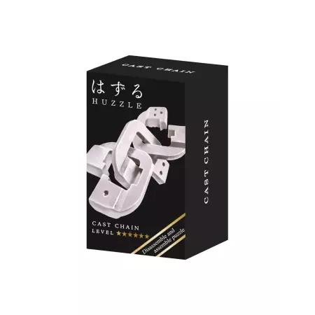Casse-tête Mini Huzzle Chain (difficulté 6) silver
