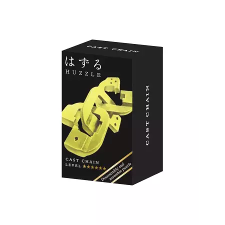 Casse-tête Mini Huzzle Chain (difficulté 6) gold