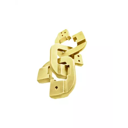 Casse-tête Mini Huzzle Chain (difficulté 6) gold