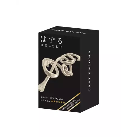 Casse-tête Mini Huzzle Enigma (difficulté 6) silver
