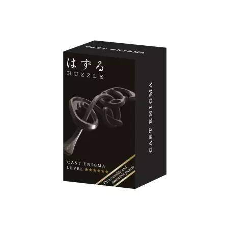 Casse-tête Mini Huzzle Enigma (difficulté 6) black