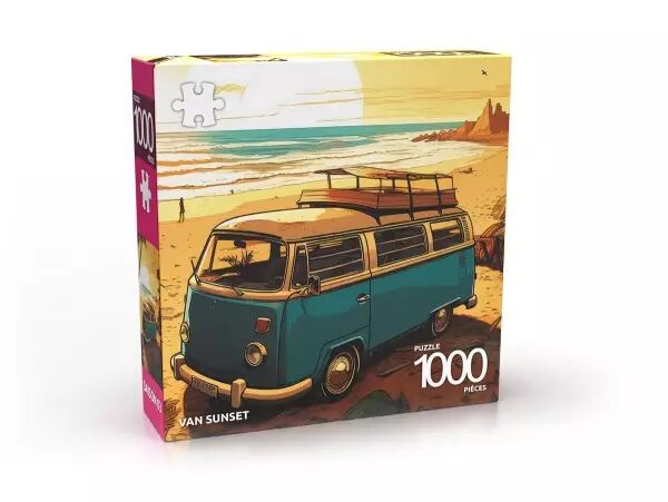Puzzle Abi 1000 pi�ces - Van Sunset