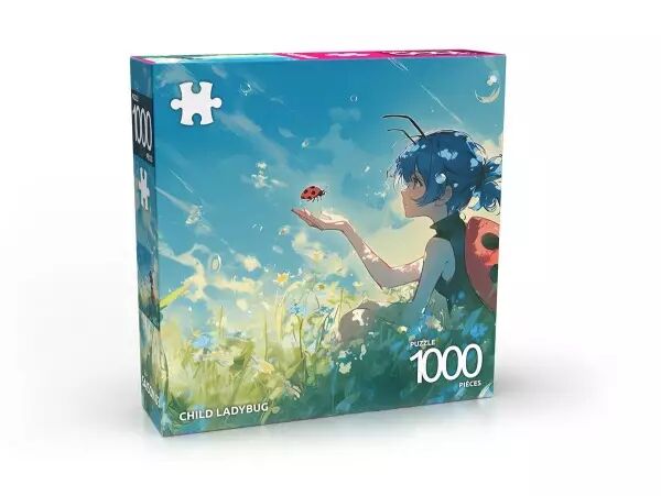 Puzzle Abi 1000 pi�ces - Child Ladybug