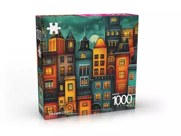 Puzzle Abi 1000 pi�ces - Drawn City