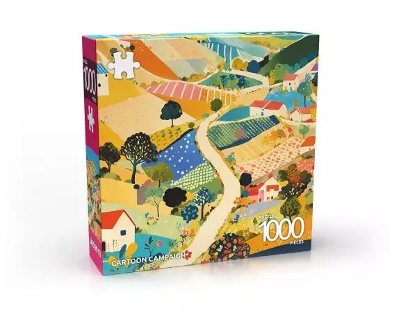 Puzzle Abi 1000 pi�ces - Cartoon Campaign