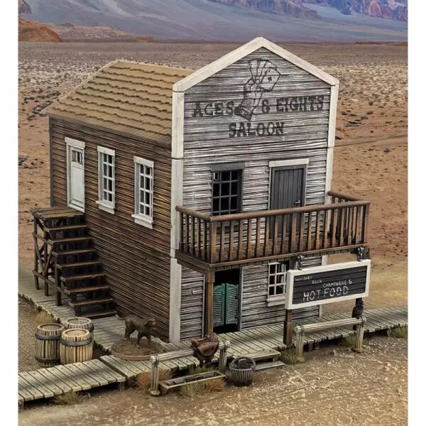 Aces & Eights H�tel (B�timent deux �tages) - Dead Man's Hand