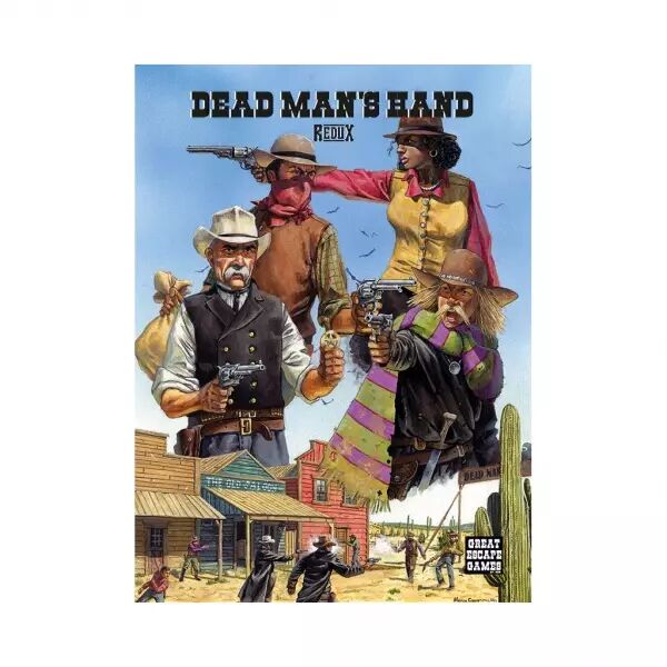 Redux Livre des R�gles + Cartes (FR) - Dead Man's Hand