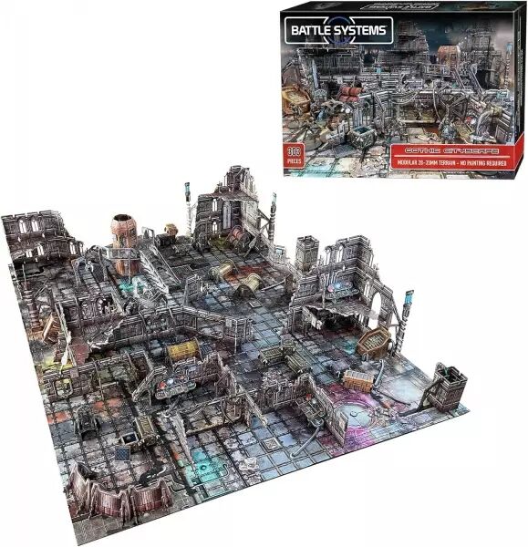 Battle Systems - Gothic Cityscape