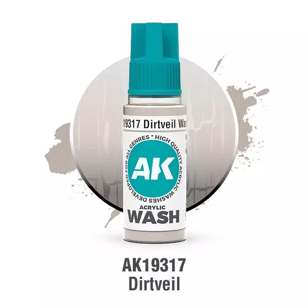 Dirtveil Wash 18ml  - Acrylic Washes 2025 - AK Interactive