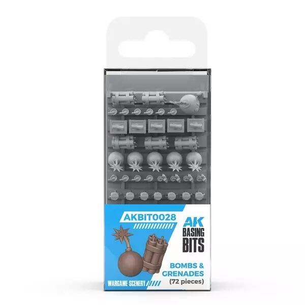 Bombs & Grenades - Basing Bits - Ak Interactive