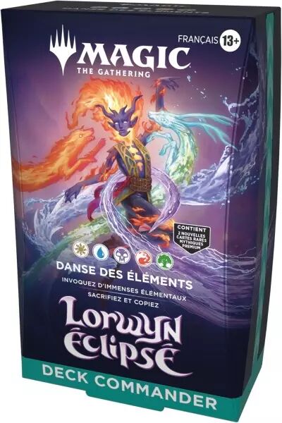 Magic the Gathering : Lorwyn Eclips� - Danse des �l�ments Deck commander (fran�ais)