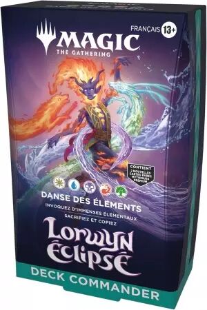 Magic the Gathering : Lorwyn Eclips&eacute; - Danse des &eacute;l&eacute;ments Deck commander (fran&ccedil;ais)
