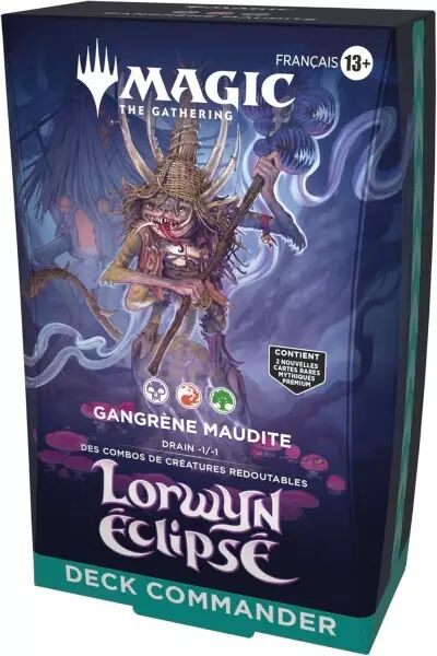 Magic the Gathering : Lorwyn Eclips� - Gangr�ne Maudite Deck commander (fran�ais)
