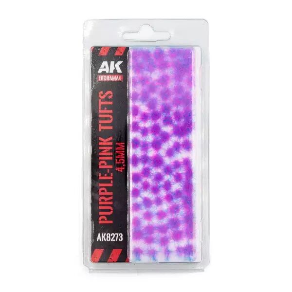 Purple Pink Tufts 4,5Mm - Diorama AK Interactive