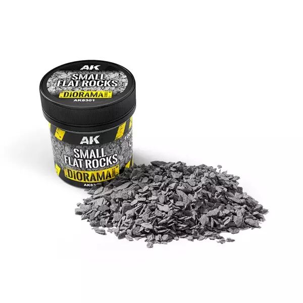 Small Flat Rocks 100Ml - Diorama AK Interactive