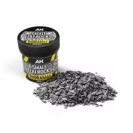 Small Flat Rocks 100Ml - Diorama AK Interactive