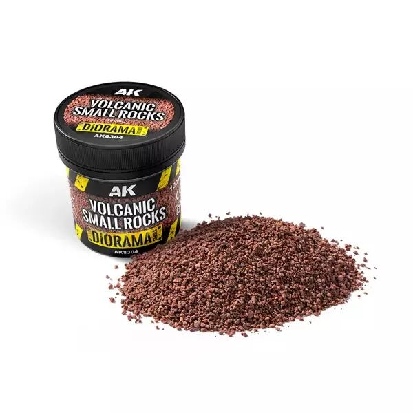 Volcanic Small Rocks 100Ml - Diorama AK Interactive