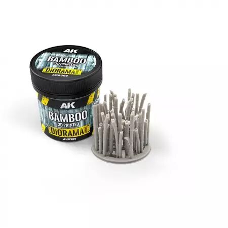 Bamboo 3D Printed - Diorama AK Interactive