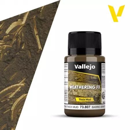 European Thick Mud 73807   - Weathering Effects - Vallejo