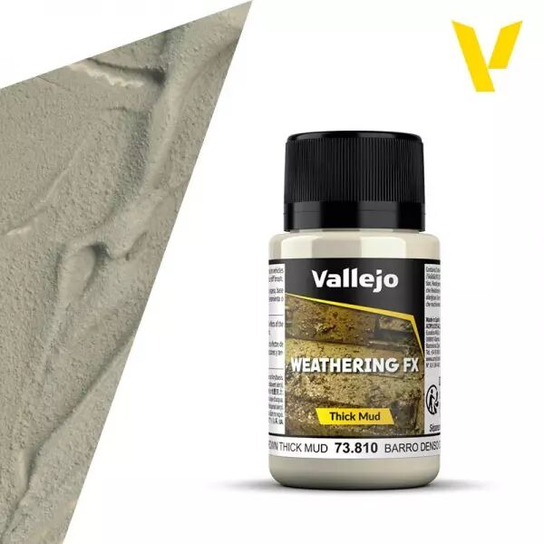 Light Brown Thick Mud 73810   - Weathering Effects - Vallejo