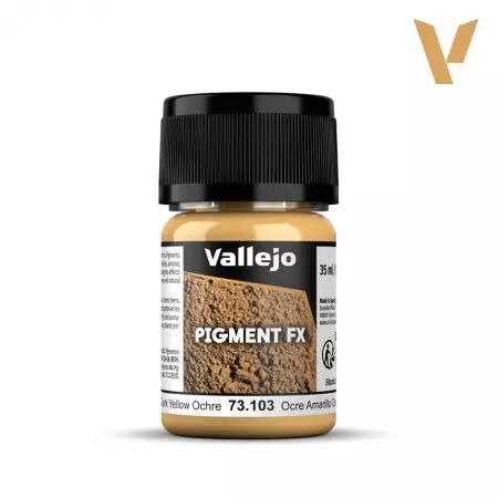 Dark Yellow Ochre 73103  - Pigments - Vallejo