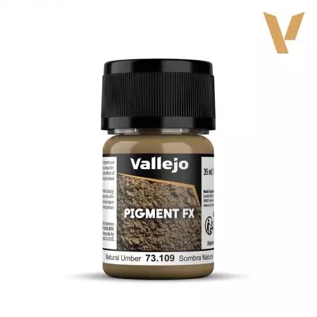 Natural Umber 73109  - Pigments - Vallejo