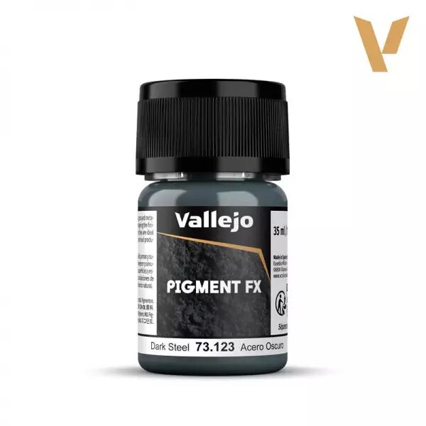 Dark Steel 73123  - Pigments - Vallejo